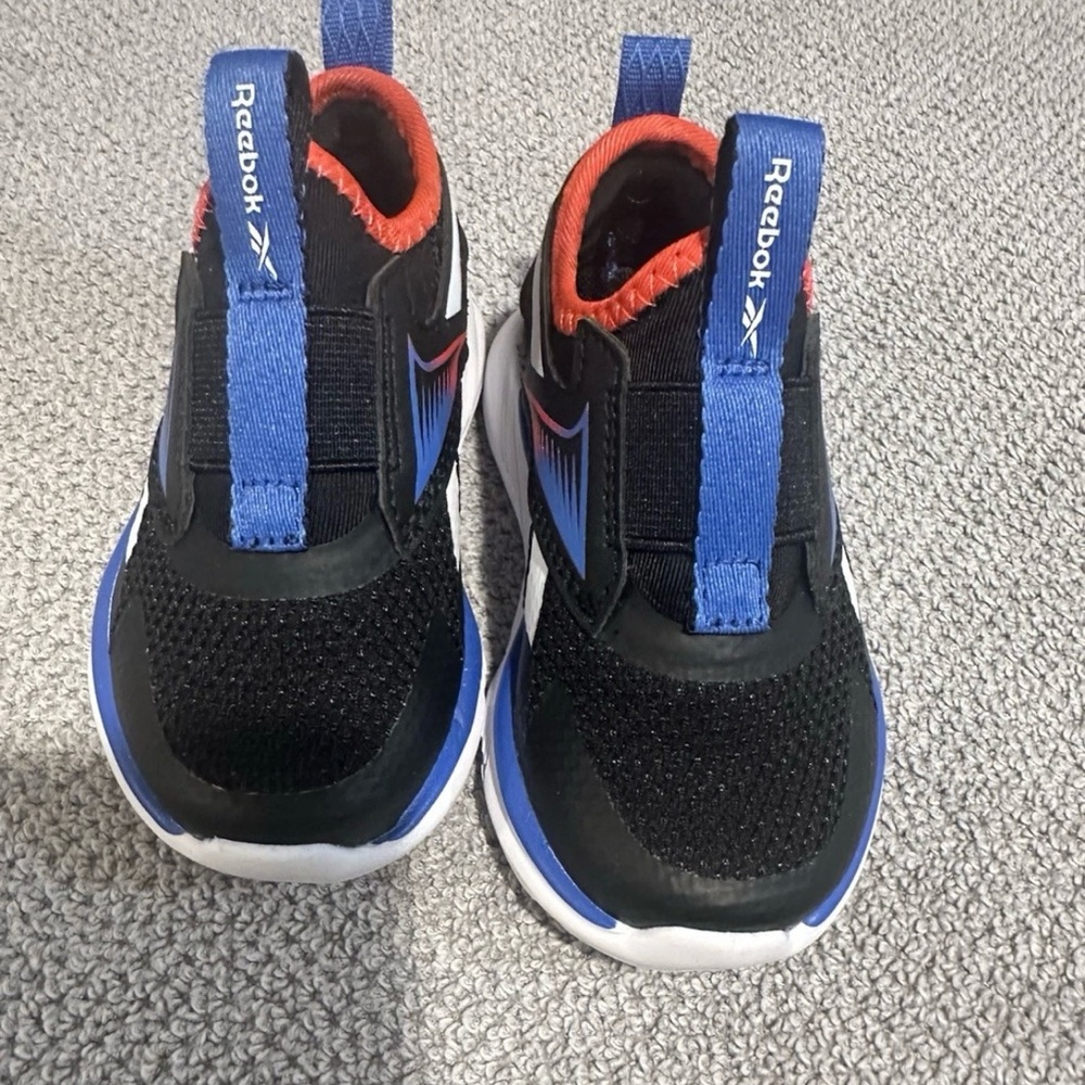 Reebok Baby Sneakers - Black, Blue, and Red